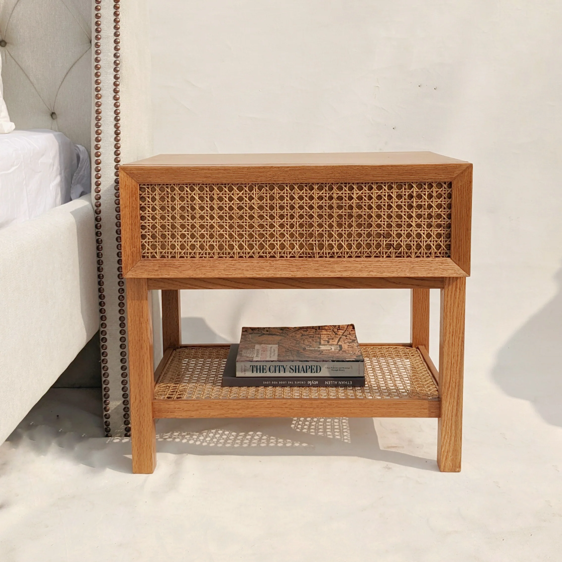 CANE NIGHT STAND - Image 4