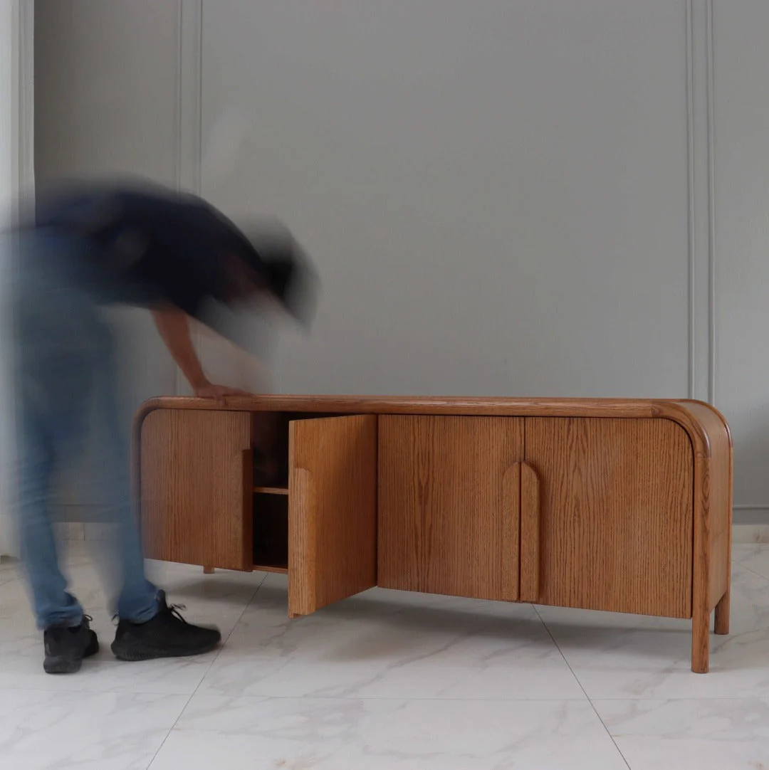 SUSPENDED OAK CONSOLE - Image 2