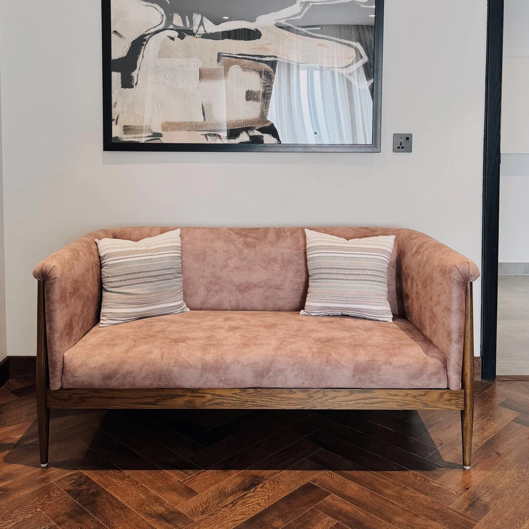 WOOD SETTEE - Image 3